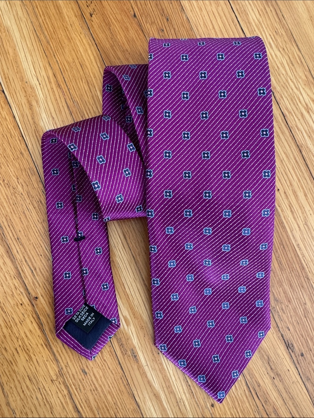 Ermenegildo Zegna silk tie